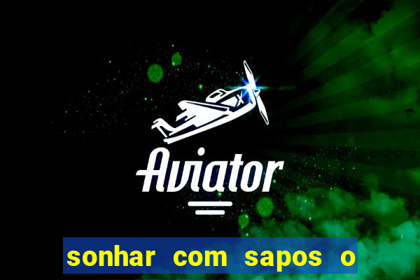 sonhar com sapos o que significa